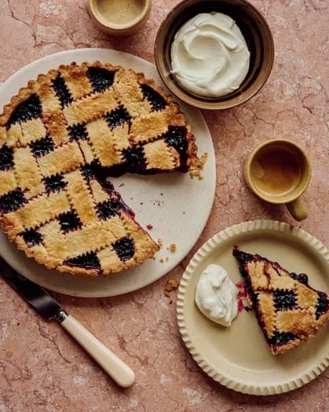 An Irresistible Creation for Blackberry and Bay Crostata